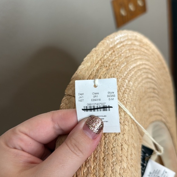J. Crew Wide-Brim Boater Hat